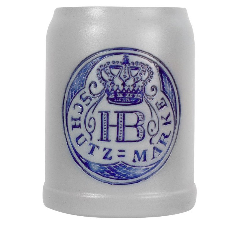 Hofbräuhaus München Stein "Salzglasur" SCHUTZMARKE, 0.5 liter