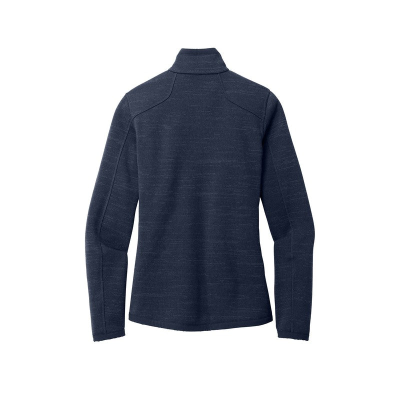 HB Eddie Bauer ® Women's Sweater Fleece Full-Zip - River Blue Navy Heather
