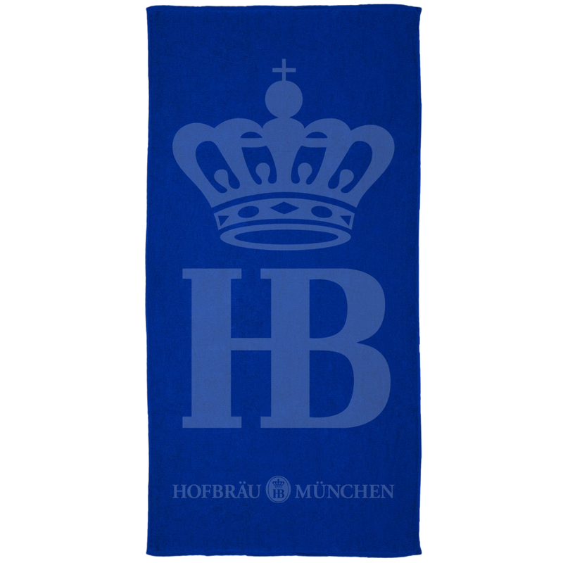 HB Lightweight Loop Terry Beach Towel - Royal