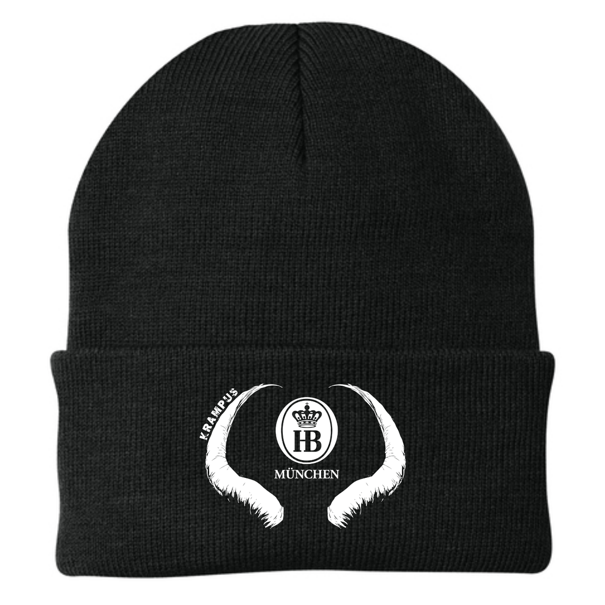 HB KRAMPUS Knit Beanie - Black