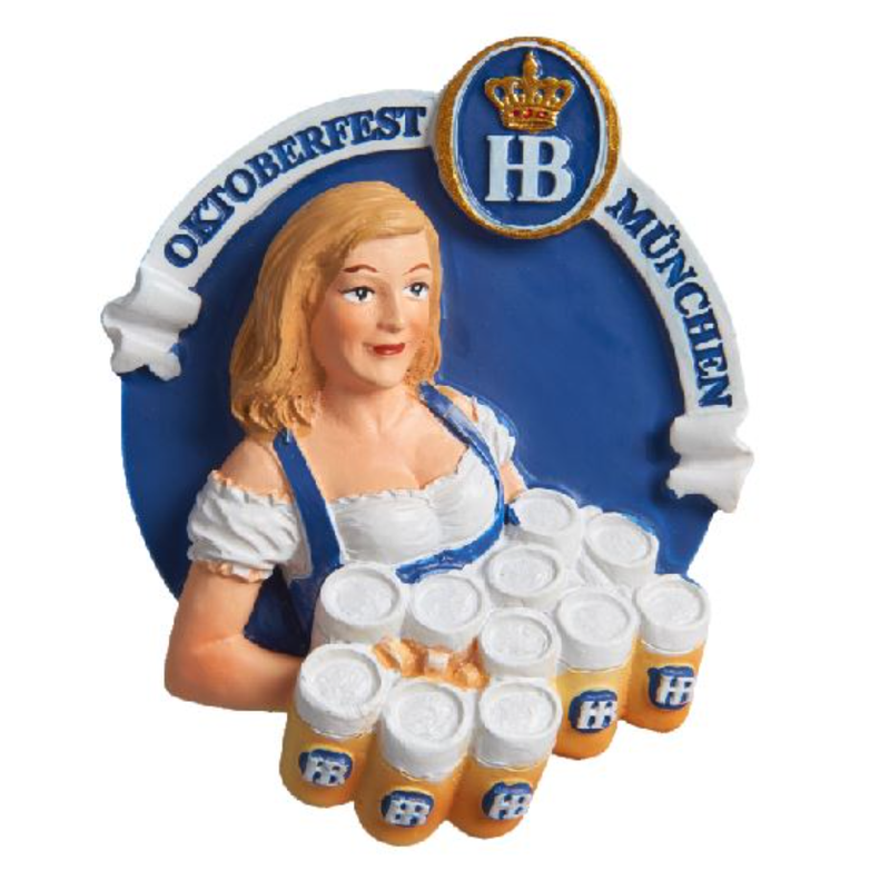 Hofbräuhaus München Magnet "Bedienung"
