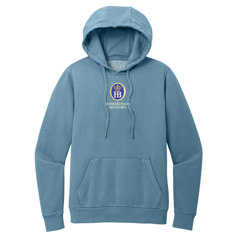 HB District Wash Fleece Hoodie Dusk Blue