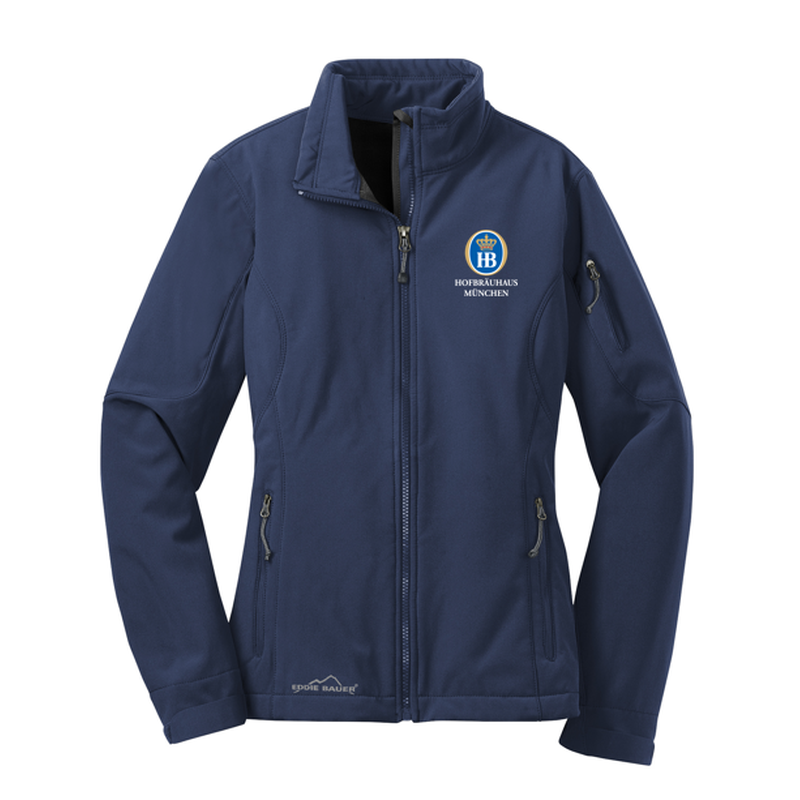 HB Eddie Bauer® Women's Soft Shell Jacket - River Blue Navy