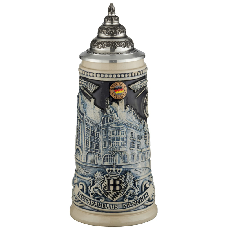 Reliefkrug Hofbräuhaus Blue 0.5 L