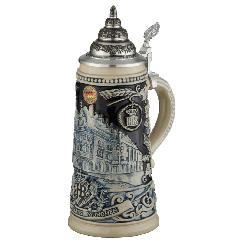 Reliefkrug Hofbräuhaus Blue 0.5 L