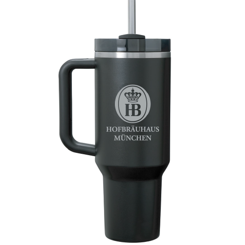 HB Stanley Quencher H2.O FlowState™ Tumbler 40 oz - Black