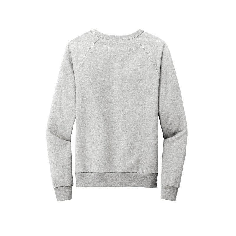 HB Allmade® Unisex Organic French Terry Crewneck Sweatshirt - Granite Grey Heather