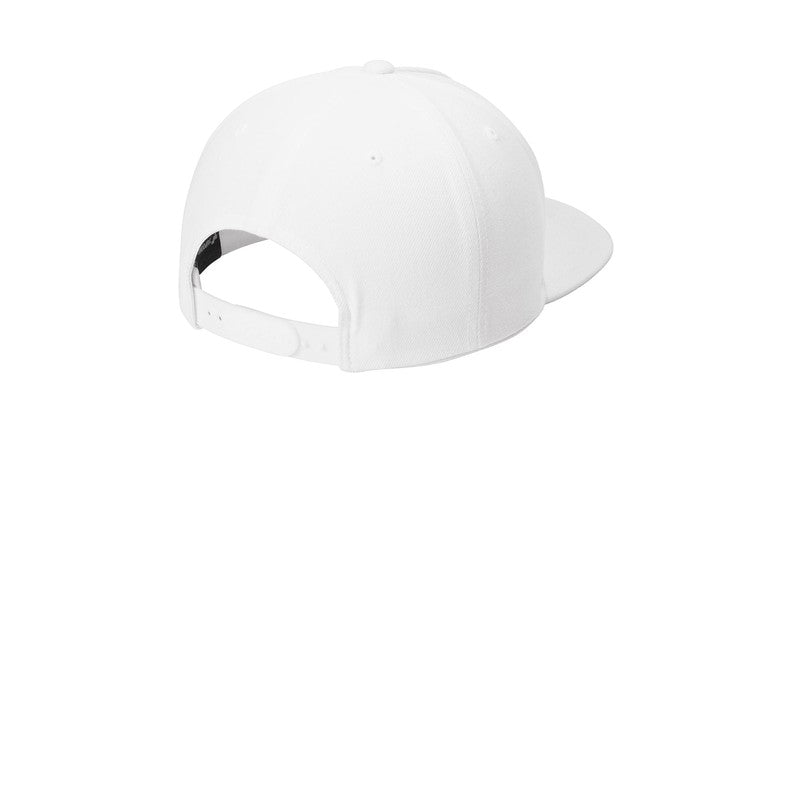 Hofbräuhaus München Yupoong® Premium 5-Panel Snapback Cap - White