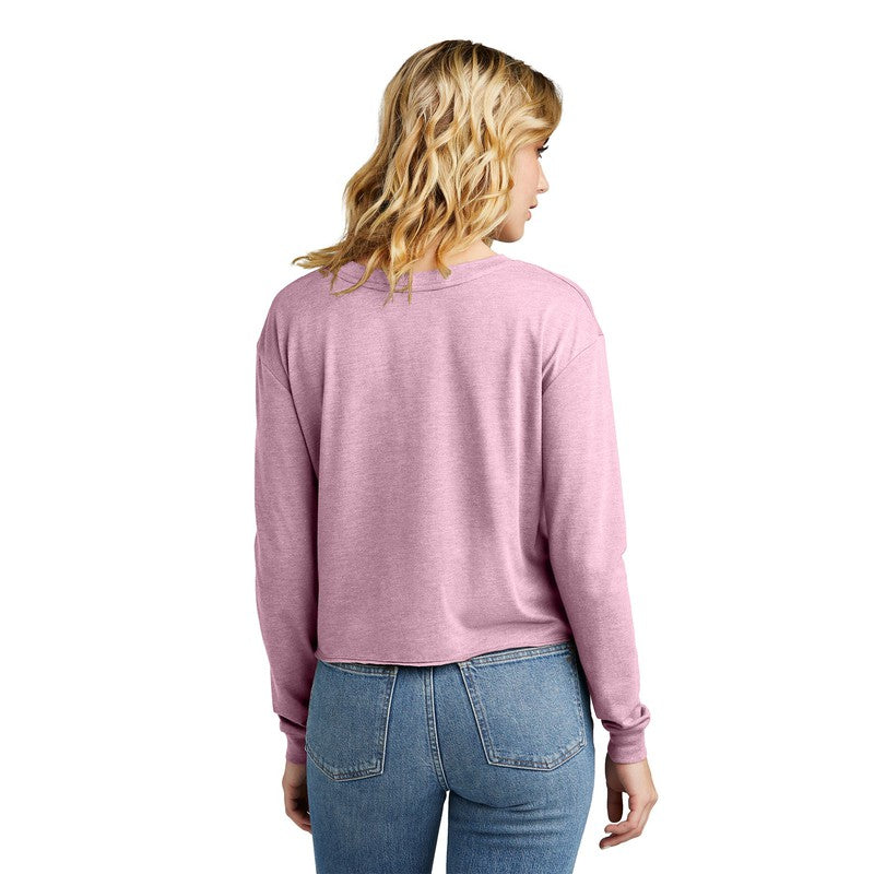 HB District® Women’s Perfect Tri® Midi Long Sleeve Tee - Wisteria Heather