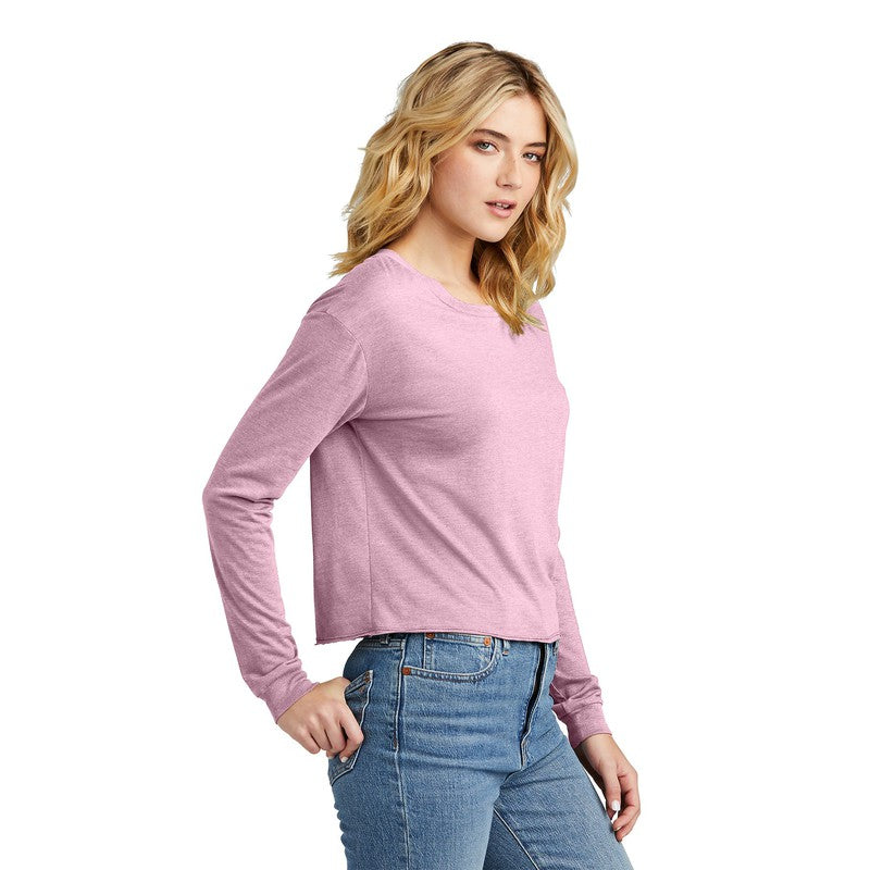 HB District® Women’s Perfect Tri® Midi Long Sleeve Tee - Wisteria Heather