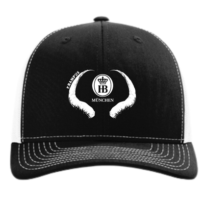HB KRAMPUS Trucker Cap - Black/White