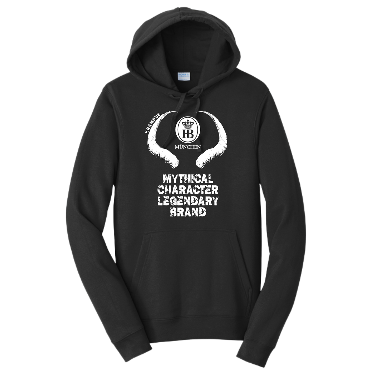 HB KRAMPUS Hoodie - Jet Black