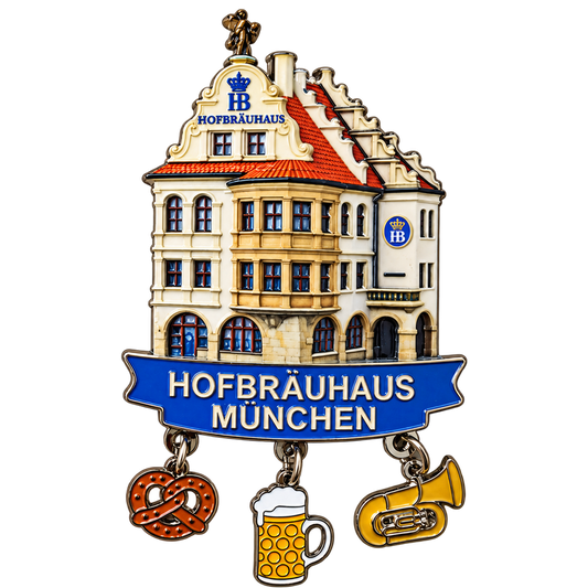 HB Magnet "Hofbräuhaus" with charms