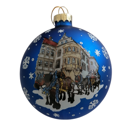 HB Christmas Ornament "Magnificent Team Blue" - bauble "blau"