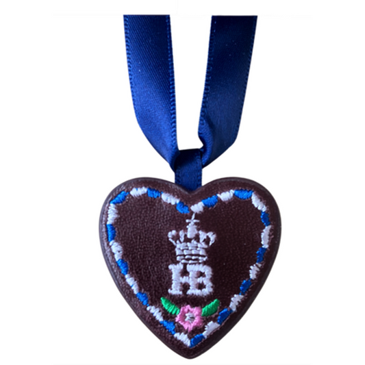 HB Heart "Herzerl" Leather Pendant