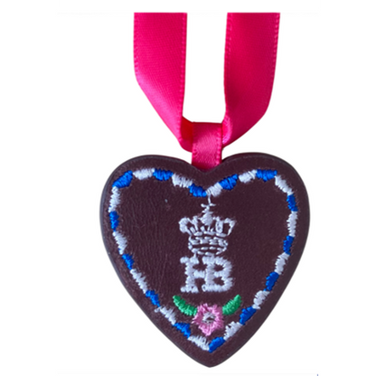 HB Heart "Herzerl" Leather Pendant