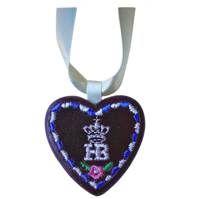 HB Heart "Herzerl" Leather Pendant