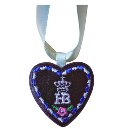 HB Heart "Herzerl" Leather Pendant