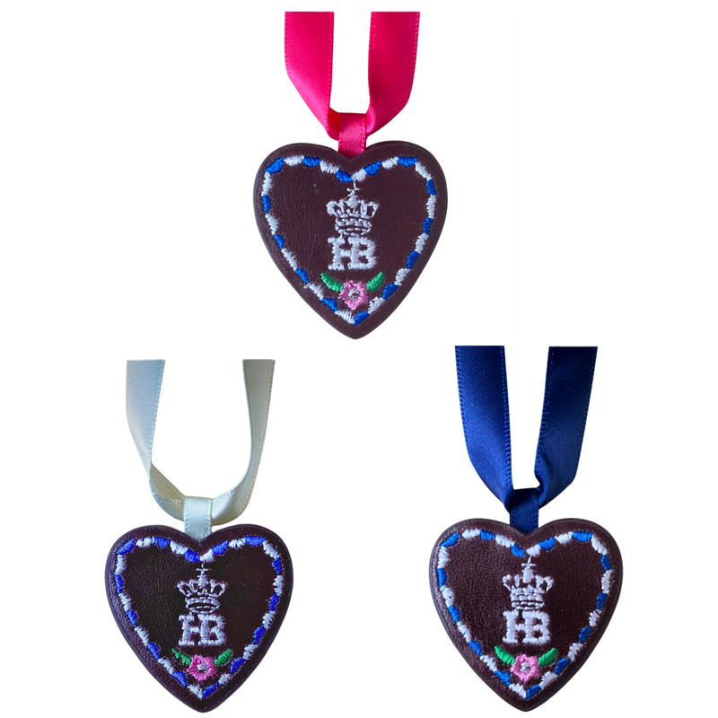 HB Heart "Herzerl" Leather Pendant