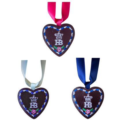 HB Heart "Herzerl" Leather Pendant