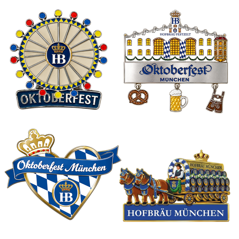 Oktoberfest Kit “Oktoberfest Pin Quartett 2.0”