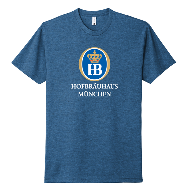 Hofbräuhaus München Fan Shirt - Heather Cool Blue