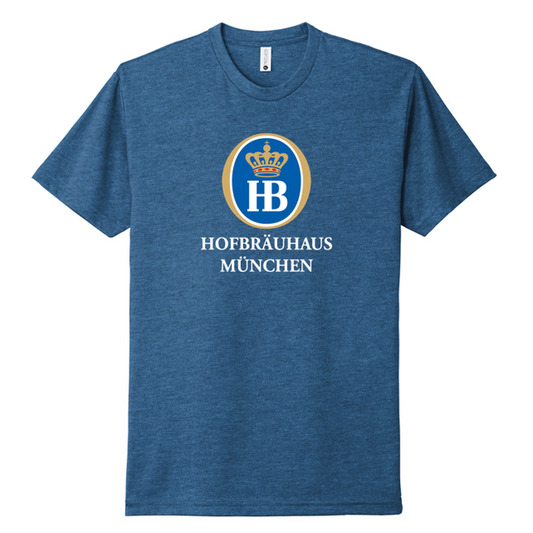 Hofbräuhaus München Fan Shirt - Heather Cool Blue