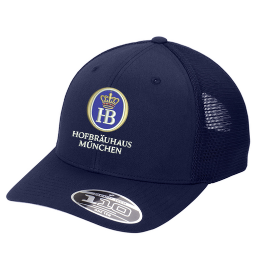 Hofbräuhaus München Flexfit 110® Mesh Cap - True Navy/ True Navy