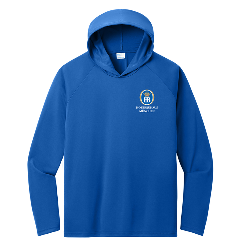 Hofbräuhaus München Performance Pullover Hooded Tee - True Royal