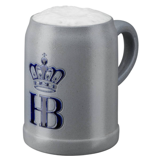 Hofbräuhaus München Stein "Salzglasur" without Lid 0,5L