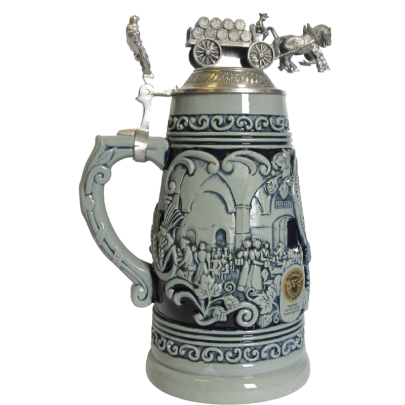 Hofbräuhaus München Special Edition Stein "425 Jahre" blue-grey 1 L