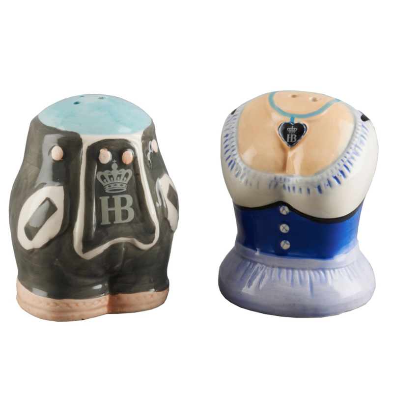 Hofbräuhaus München Salt and Pepper Shaker "Lederhose und Dirndl"