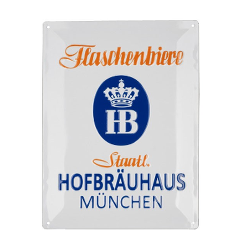 Hofbräuhaus München Metall Sign "Nostalgie"