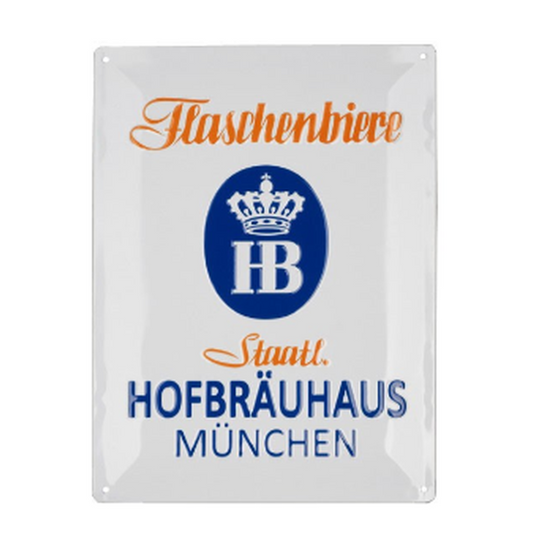 Hofbräuhaus München Metall Sign "Nostalgie"