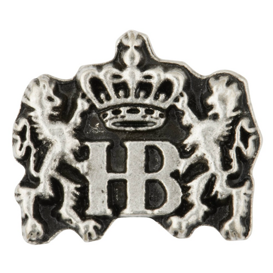 Hofbräuhaus München Pin "Silber-Löwen" 1,7 cm