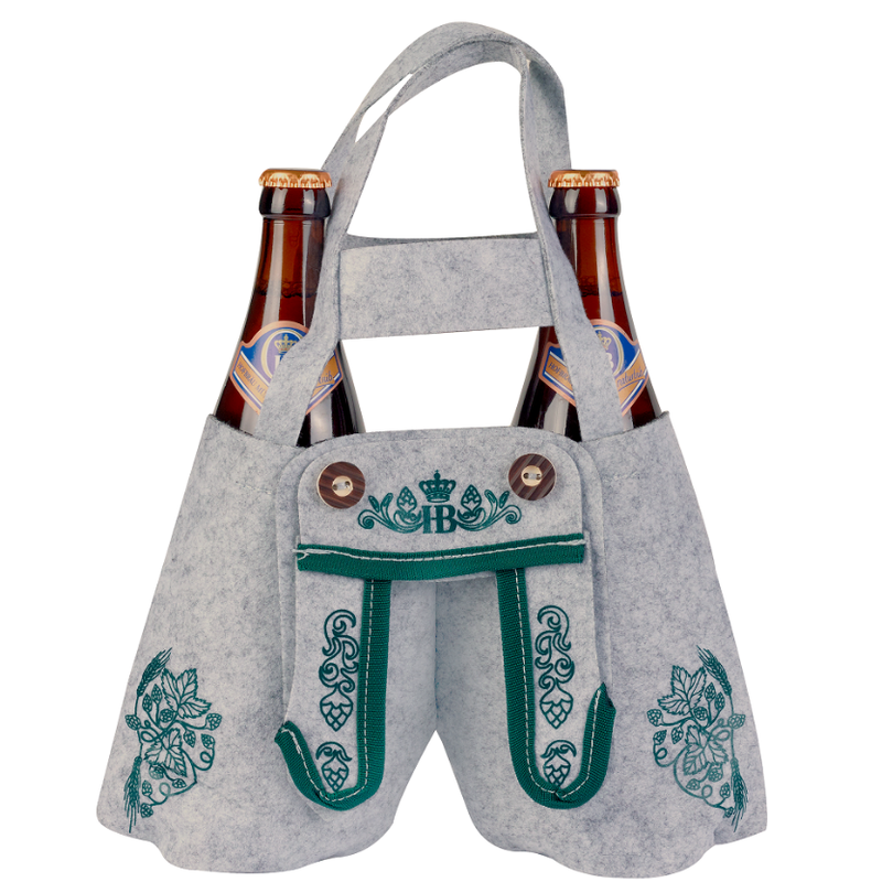 Hofbräuhaus München Bottle Bag "Lederhose"