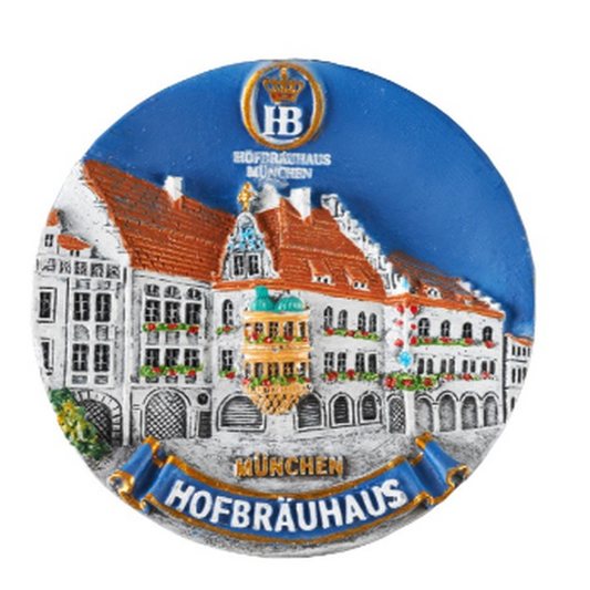 Hofbräuhaus München Magnet "Hofbräuhaus" Round