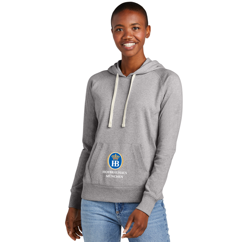 HB District® Women’s Re-Fleece™ Hoodie - Light Heather Grey