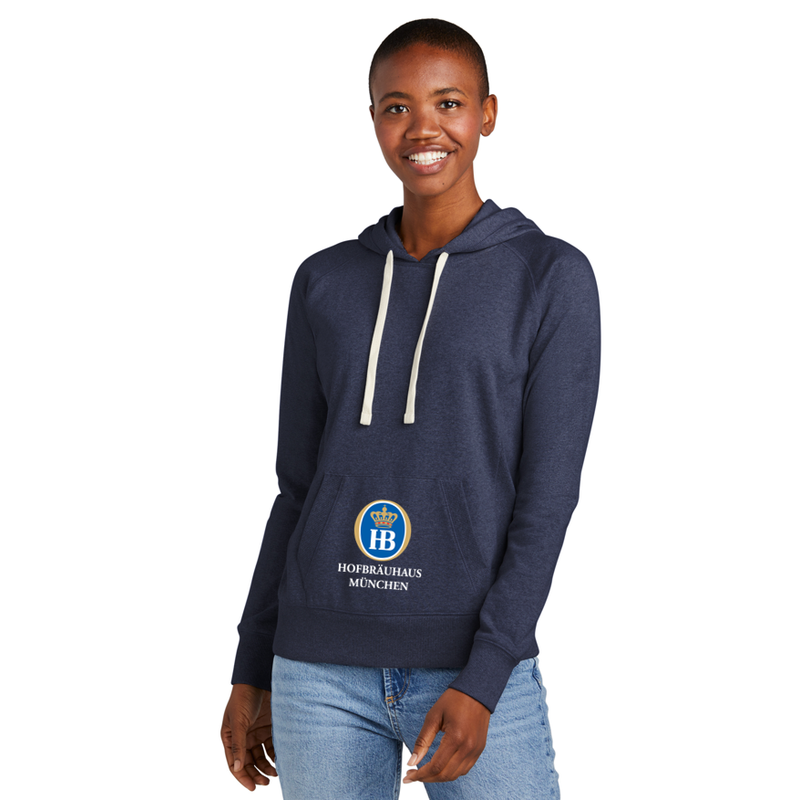 HB District® Women’s Re-Fleece™ Hoodie - Heathered Navy