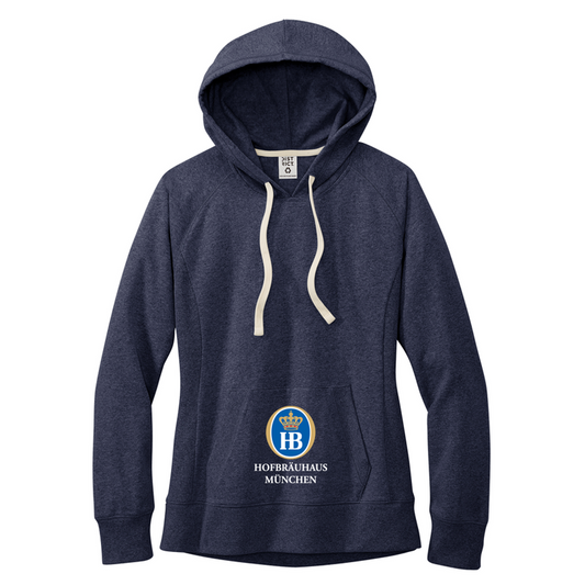 HB District® Women’s Re-Fleece™ Hoodie - Heathered Navy