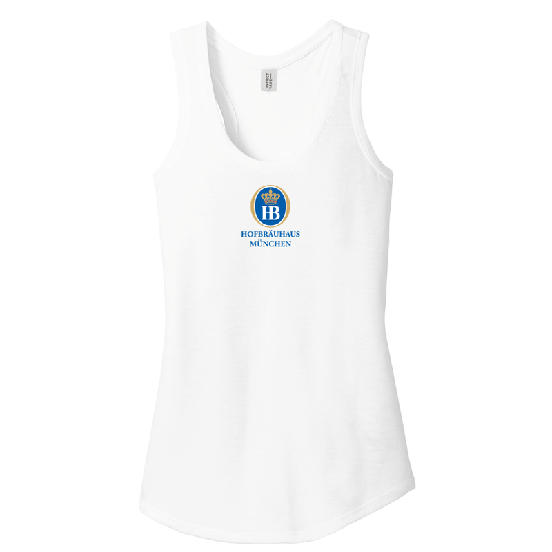 HB District ® Women’s Perfect Tri ® Racerback Tank - WHITE