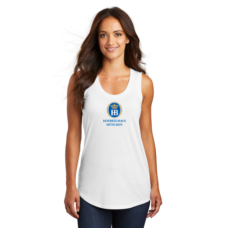 HB District ® Women’s Perfect Tri ® Racerback Tank - WHITE