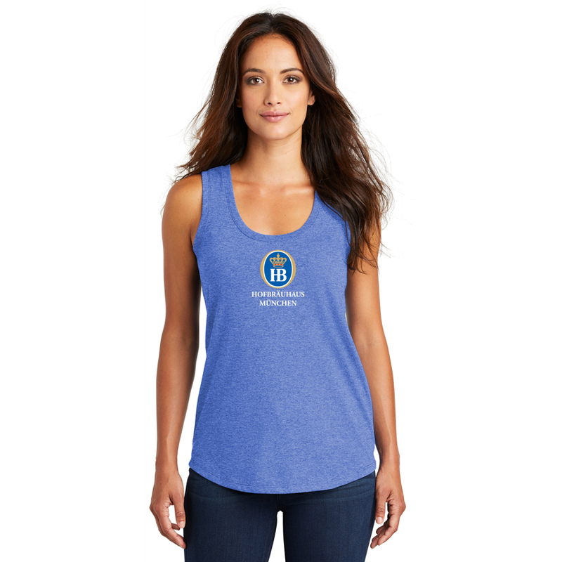 HB District ® Women’s Perfect Tri ® Racerback Tank - Royal Frost