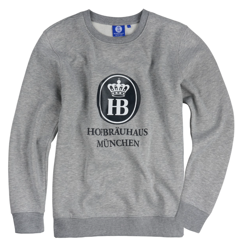 HB Crewneck Sweater "München" Munich - GREY