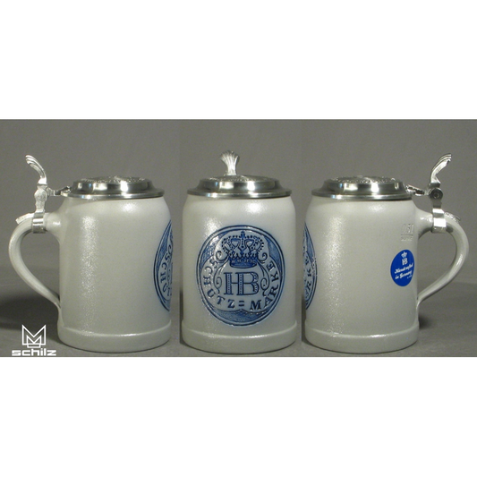 HB SCHUTZMARKE STEIN 0.5L WITH LID