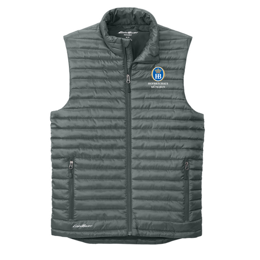 HB Eddie Bauer® Packable Quilted Vest - Metal Grey