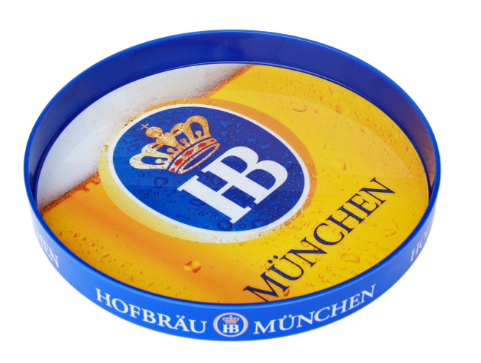 HB Hofbräuhaus Plastic Beverage Tray