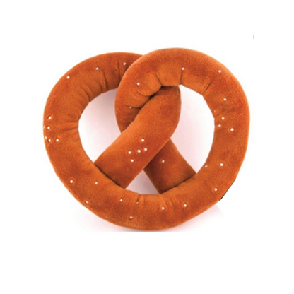 Pretzel Plush Dog Toy