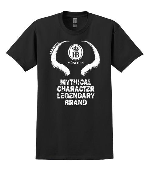 HB KRAMPUS T-SHIRT - BLACK