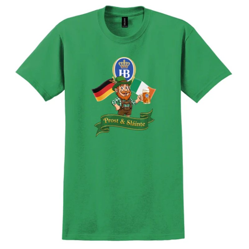 HB Prost & Slainte T-shirt - Clover Green